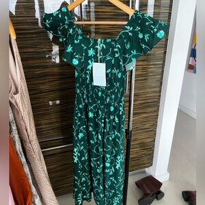 Hill house Off Shoulder Midi Dress